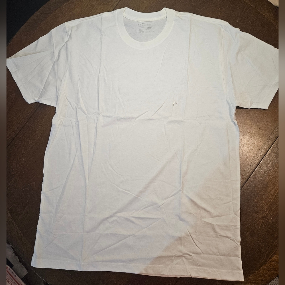 Classic White Men's Short Sleeve Tee